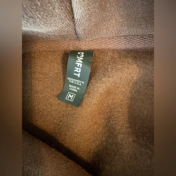 Comfrt Brown Hoodie and Sweatpants Set - size M - Picture 11 of 16